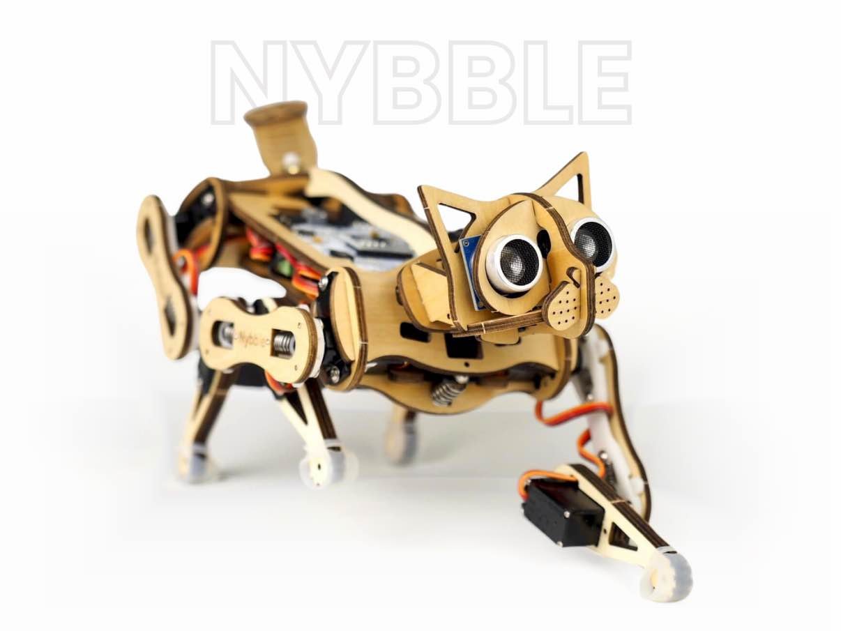Robot Cat Nybble | Robot Pet By Petoi