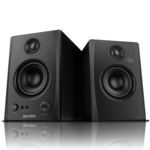 SMX-3BT 100W Bluetooth Studio Monitor Speakers - Active/Passive Wood