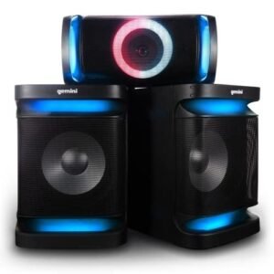 Gemini GSYS-4800 Home Stereo System 3000W Bluetooth LED Party Lights