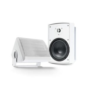 Gemini GHSI-W400BT Waterproof Outdoor Bluetooth Speakers 4 White