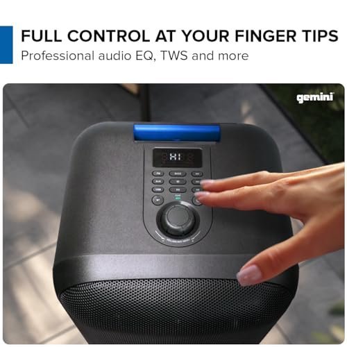 Gemini Sound GRV-2650L UltraRave Duo 400W Bluetooth Party Speaker - Image 5