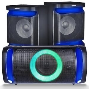 GSYS-2400 Bluetooth Home Stereo System 2000W Dual 8 Speakers LED